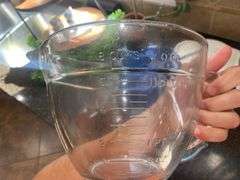 Pyrex, Pampered Chef’s Measuring Cups & Assorted Plates & Bowls