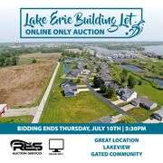 Lake Erie Building Lot Online Only Auction