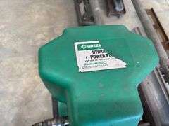 Massive Greenlee Pipe Bender w/ (4) Bending Shoes & Accessories