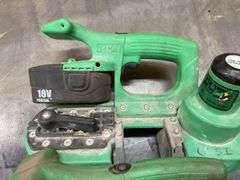 (2) Stout Brand X-Brand Cordless Bandsaws