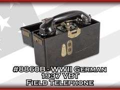 WWII German 1937 VBT Field Telephone