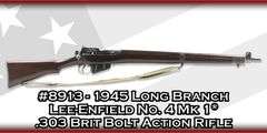 1945 Long Branch  Lee-Enfield No. 4 Mk 1*  .303 Brit  Bolt Action Rifle