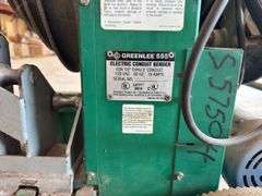GreenLee S57504 Power Pipe Bender