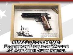 Colt  Battle of Belleau Woods Commemorative M1911  45 Acp  Semi Auto Pistol