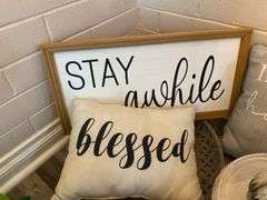 Assorted Lake Decor & Wall Decor