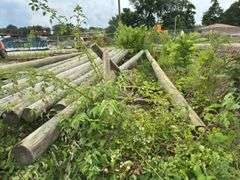 (10) 35’ Electric Poles