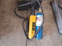 Solid  OX 500 Braze/Weld Outfit and Oxygen & Acetylene Tanks