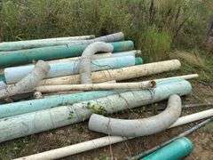 Assortment of PVC Fittings and Pipe