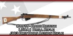 Rare British  L59A1 Drill Rifle  .303 Brit  Bolt Action Rifle