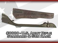 U.S. Army Rifle Scabbard & Gun Rack