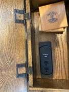 (2) Wooden Drawered End Tables w/ Charging Ports & Outlets