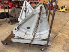 Massive Greenlee Pipe Bender w/ (4) Bending Shoes & Accessories