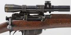 1941 R.O.F.M. Maltby  No. 4 Mk 1(T) Sniper  .303 Brit  Bolt Action Rifle