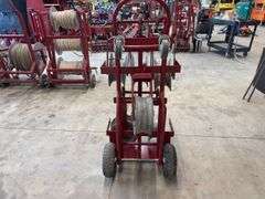 Custom Made Cart w/ Wire Sheave Pulleys