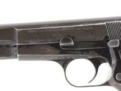 Argentina  FM Hi-Power  9mm  Semi Auto Pistol