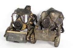 USN Marked Gas Masks