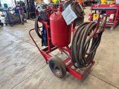 Mobile Sand Blasting Unit w/ Breath Cool Air Unit