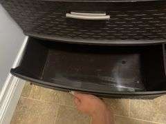 Sterilite Plastic 2 Piece 3 Drawer Organizers