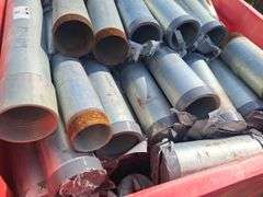 Tote of 12” X 4.5” Pre-Cut Pipe Connectors