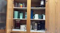 Assorted Cups, Mugs, & Magic Bullet Blender