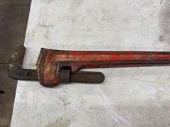48” Rigid Heavy Duty Pipe Wrench