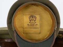 (6) Vintage Military Caps