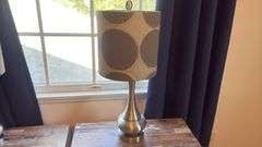 (2) Wooden Night Stands & (2) Lamps