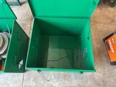 (2) Greenlee Storage Boxes
