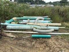 Assortment of PVC Fittings and Pipe