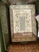 (4) Sea Grass Storage Baskets & Glass Casserole Dishes