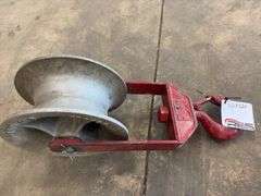8000lbs Capacity Pulley w/ Swivel Hook