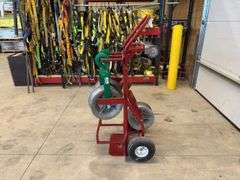 Custom Made Cart w/ Wire Sheave Pullers