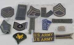 Assorted Military Uniform Patches