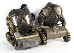 USN Marked Gas Masks