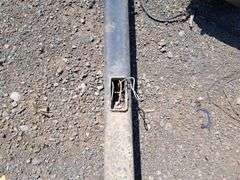 24' Square Light Pole