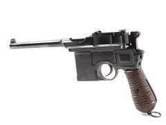 Mauser Oberndorf  C96 "Broomhandle"   .30 Mauser  Semi Auto Pistol