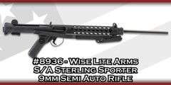 Wise Lite Arms  S/A Sterling Sporter  9mm  Semi Auto Rifle