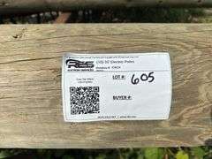 (10) 35’ Electric Poles
