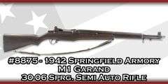 1942 Springfield Armory  M1 Garand  30-06 Sprg.  Semi Auto Rifle