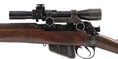 1941 R.O.F.M. Maltby  No. 4 Mk 1(T) Sniper  .303 Brit  Bolt Action Rifle