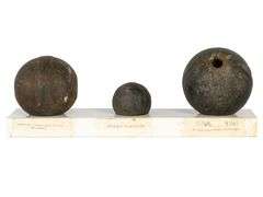 (3) Civil War Era Cannon Balls