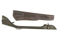 U.S. Army Rifle Scabbard & Gun Rack