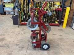 Custom Made Cart w/ Wire Sheave Pulleys