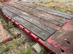 21’ Rolloff Bed w/ Hoist & Headache Rack