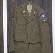 WWII U.S. Army 40th Infantry "Sunshine" Division Uniform