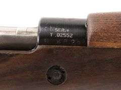 Yugoslavian  M24/47  8mm Mauser  Bolt Action Rifle