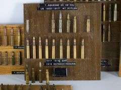 Assorted Small Arms Military Ammunition Boards