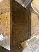 (2) Wooden Drawered End Tables w/ Charging Ports & Outlets