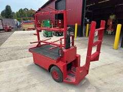 Custom Made Self-Propelled Wire Spool Carts