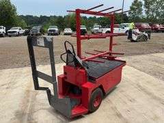 Custom Made Self-Propelled Wire Spool Carts